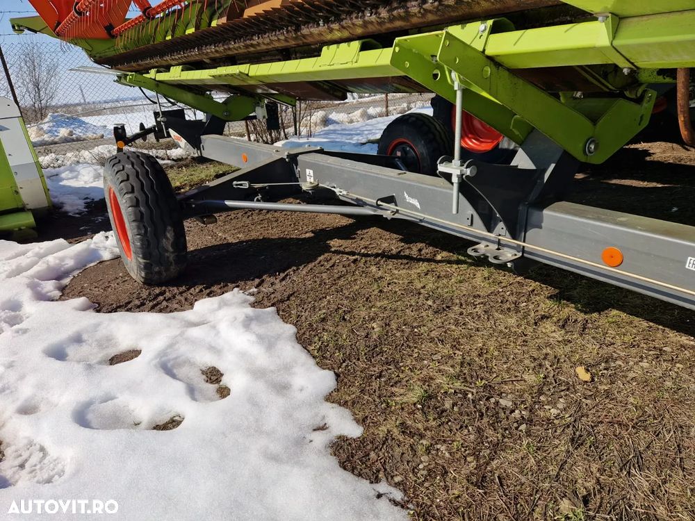 Claas VARIO V 680 HEDER CEREALE  CU CARUCIOR  TRANSPORT CLAAS - 14