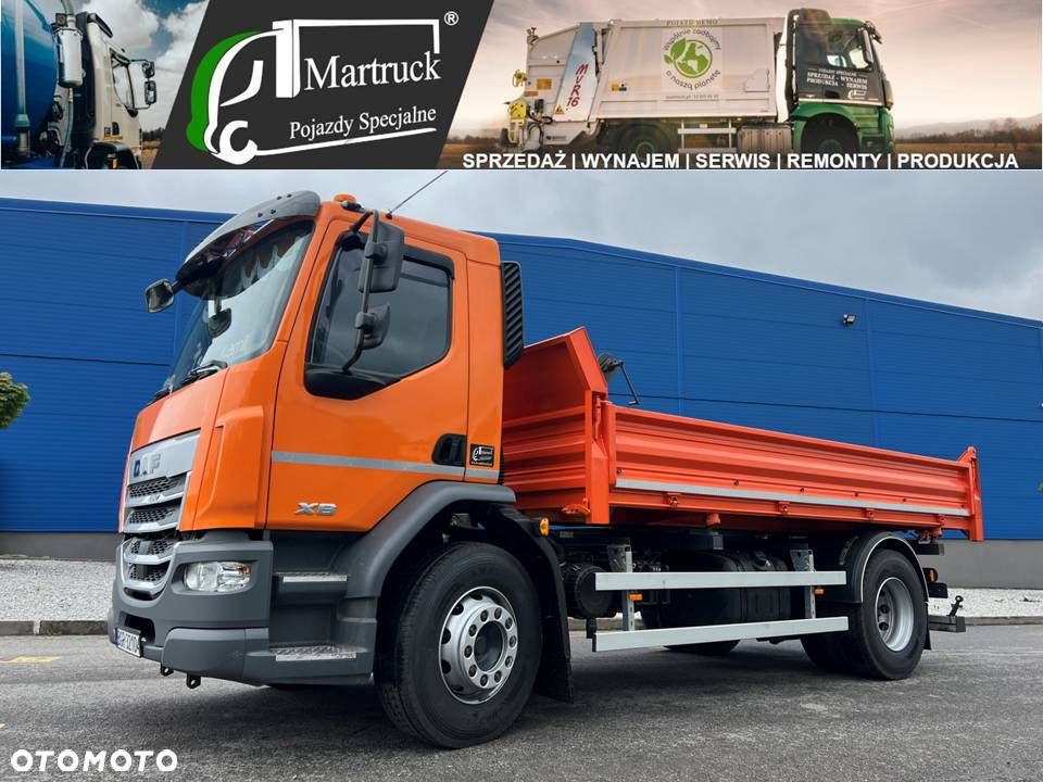 DAF XB 4x2 wywrotka 3-stronna, sprzedaż, wynajem, serwis, gwarancja - 3