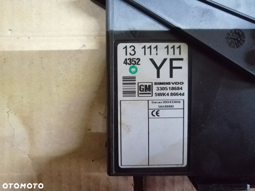 Opel Corsa C 1.0 12V Z10XEP Climatronic zestaw startowy komputer 0261208393 stacyjka 2 klucze immo moduł komfortu i inne - 8