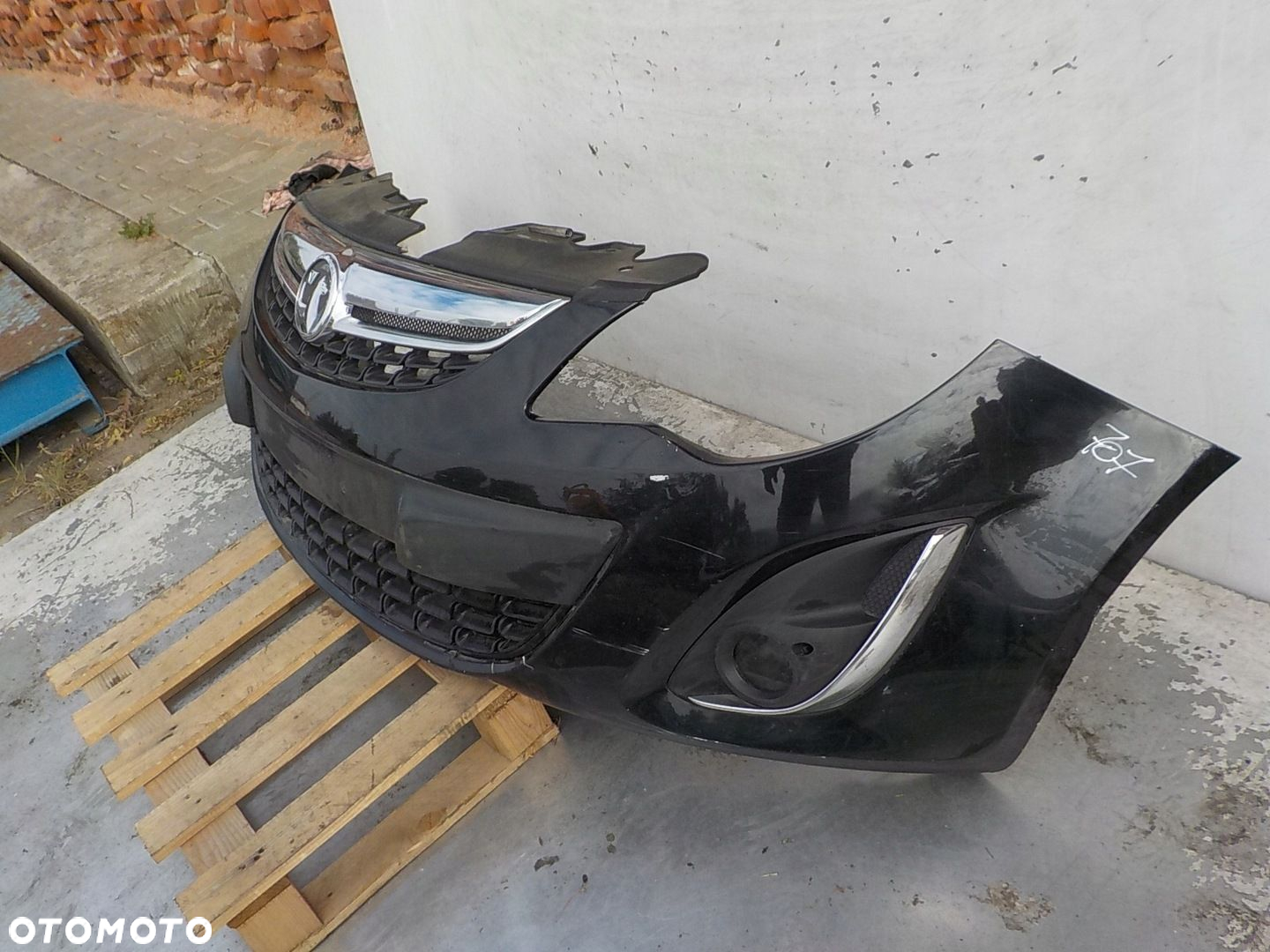 707 OPEL CORSA D LIFT ZDERZAK PRZÓD PRZEDNI - 13