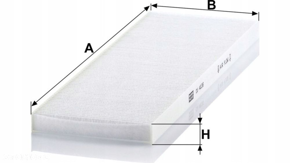 mann-filter filtr kabinowy man lion's city / setra / solaris urbino - 2