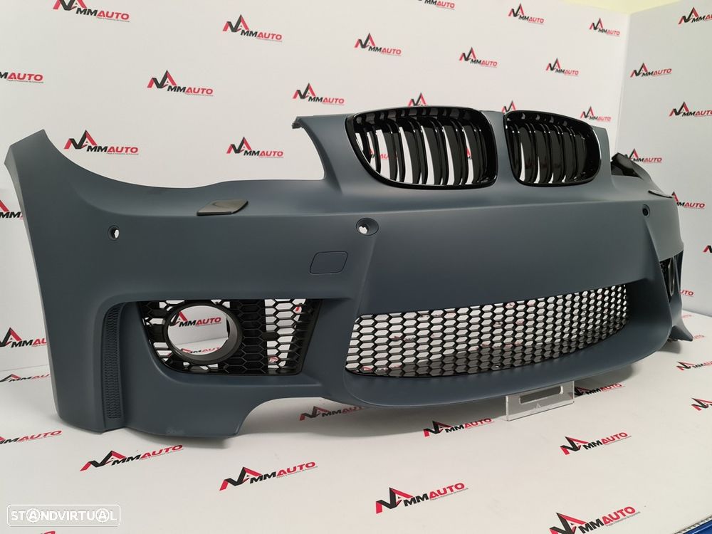 Parachoques Frontal BMW Série 1 E81 E82 E87 E88 Look 1M c/ PDC - 2