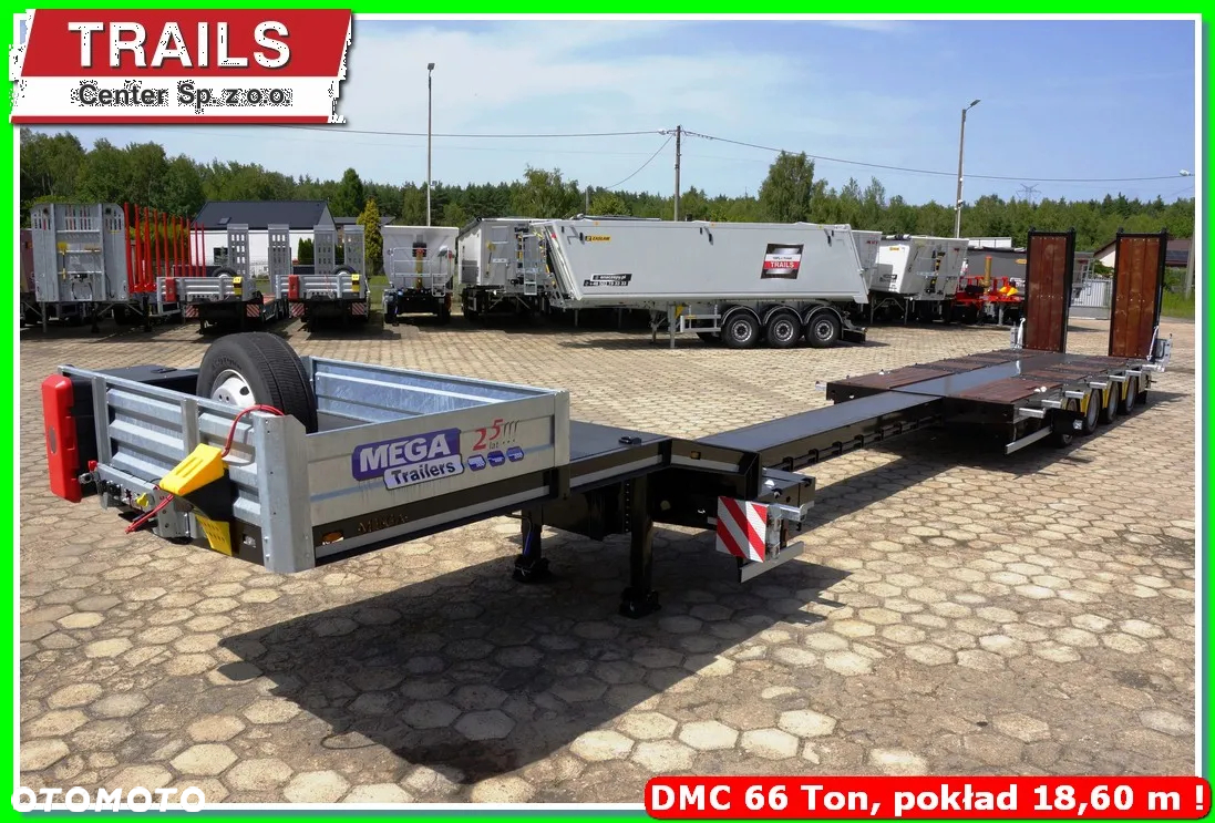 Inny Niska podłoga 4-osie, rozciągana dł. 18,60 m,  własne PTO, NAJAZDY HYDRAULICZNE. !!! - 23