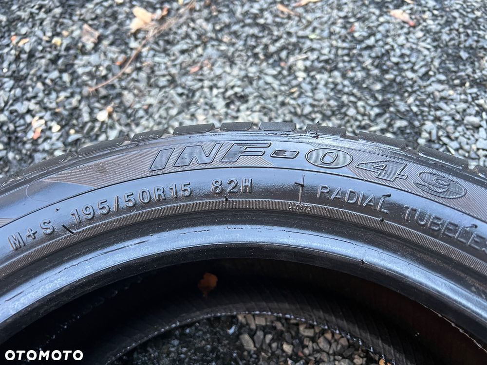 2x OPONY ZIMOWE R15 195/50/R15 INFINITY WINTER HERO INF-049 bieżnik 6.1mm 17r - 4