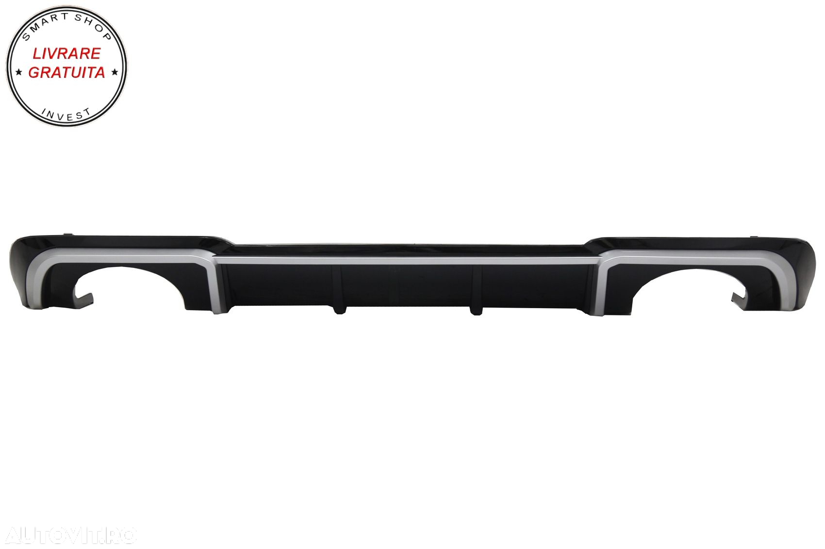 Difuzor Bara Spate Audi A3 8V Sline Facelift (2016-2019) Hatchback Sportback RS3 D- livrare gratuita - 3