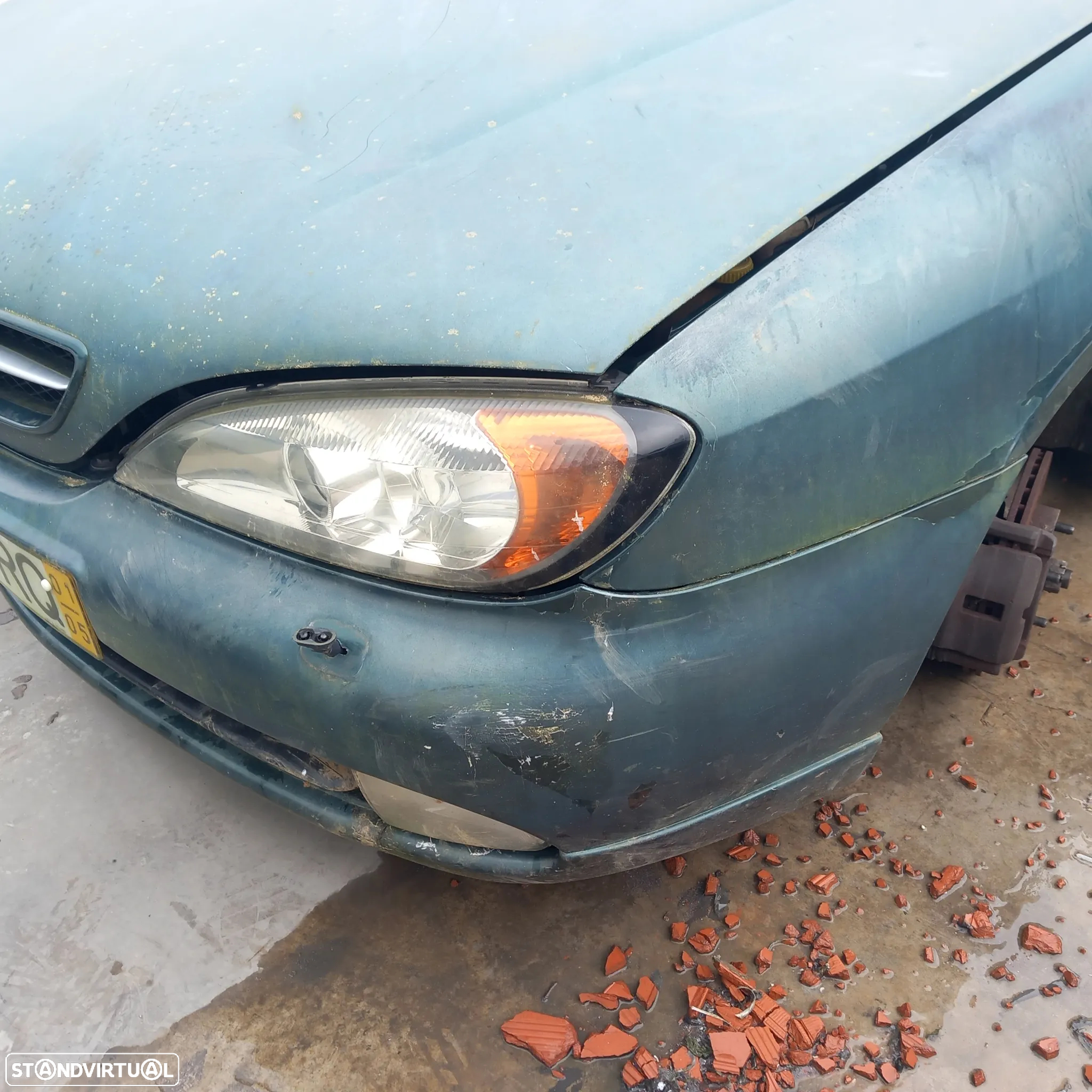Frente e traseira nissan primera p11 carro - 3