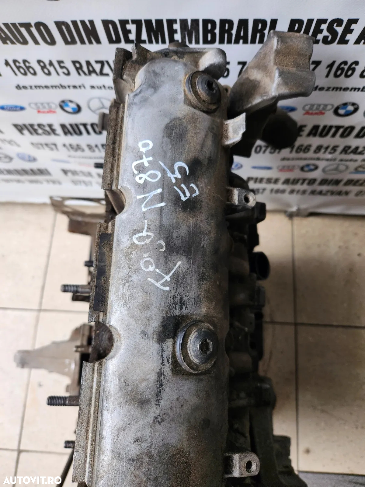 Motor 1.9  DCI F9QN870 Renault Scenic 3 Megane 3 Laguna 3 Trafic Vivaro Euro 5 Cod Motor F9Q - Dezm - 9