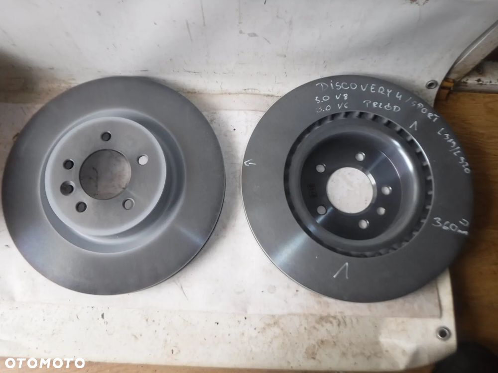 land rover discovery 4 sport tarcze hamulcowe przód oryginał nowe 360mm - 2