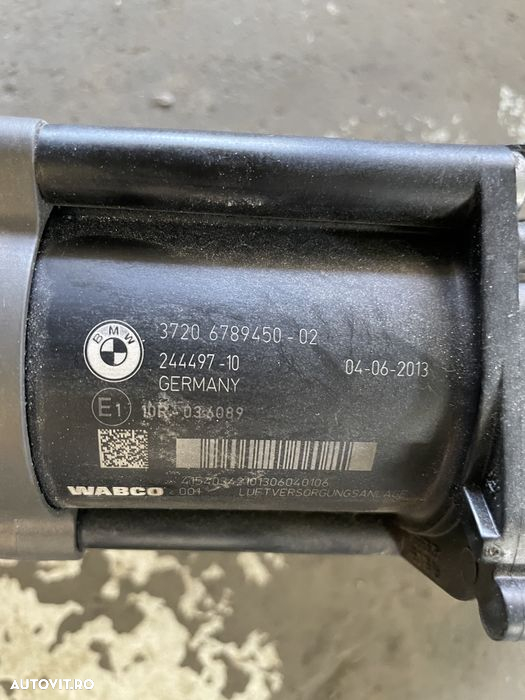 Compresor perne spate airmatic bmw F07 F11 F01 seria 5 7 GT WABCO - 7