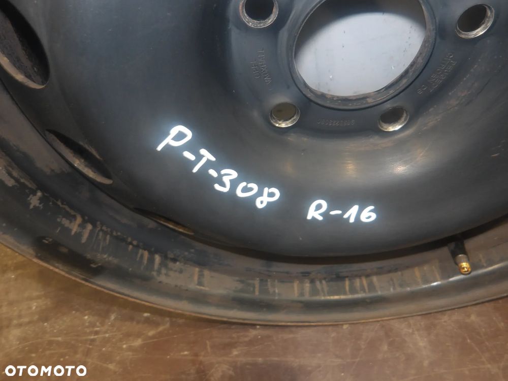 PEUGEOT 308 HB 1.6B 07-13 FELGI STALOWE STALÓWKI R16 5X108 9835223080 - 2