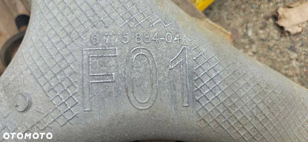BMW 7 F01 F02 3.0D 4.0D Zawieszenie tył Ława tylna Sanki Zwrotnica z wahaczami półoś Zawieszenie prawa lewe Półoś 6775884 7566075 7566074 - 4