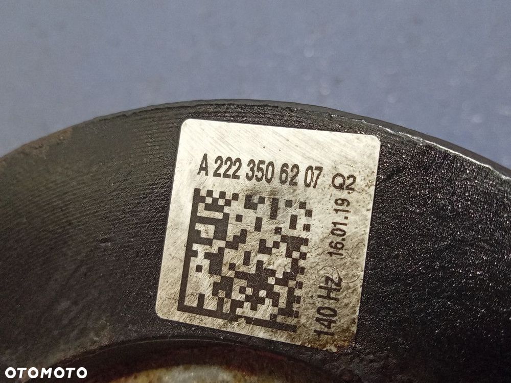 MERCEDES S KLASA W222 TŁUMIK DRGAŃ BELKI TYŁ 2223506207 - 4