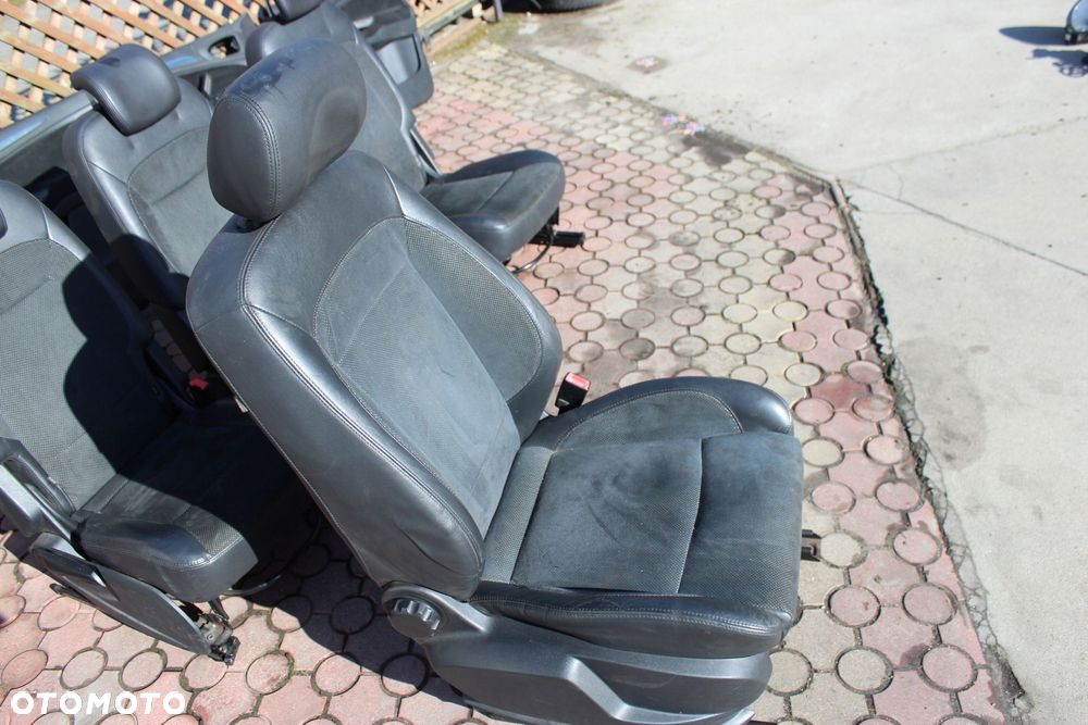 Fotele Tapicerki Pół skóry Ford S-Max MK1 - 8