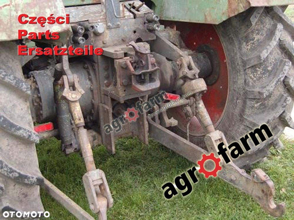 Fendt 611 części, silnik, skrzynia biegów, most - 3