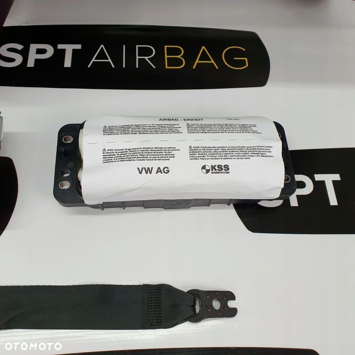 SKODA OCTAVIA III 3 5E0 LIFT DESKA ROZDZIELCZA KONSOLA KOKPIT PULPIT PODUSZKI AIRBAG AIR BAG PASY KIT SET - 8