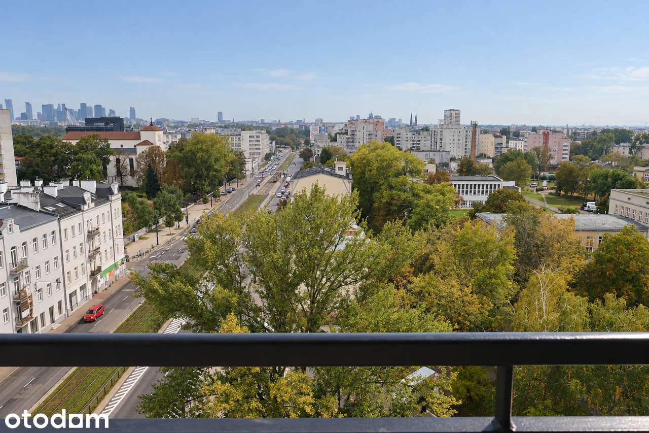 Kamionek: 3 pokoje 55 m², balkon, panorama Warszawy. BEZPOŚREDNIO