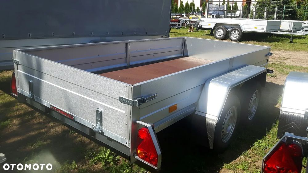 Rydwan Przyczepa spawana 265x125cm DMC 750kg dwuosiowa, rama - 3
