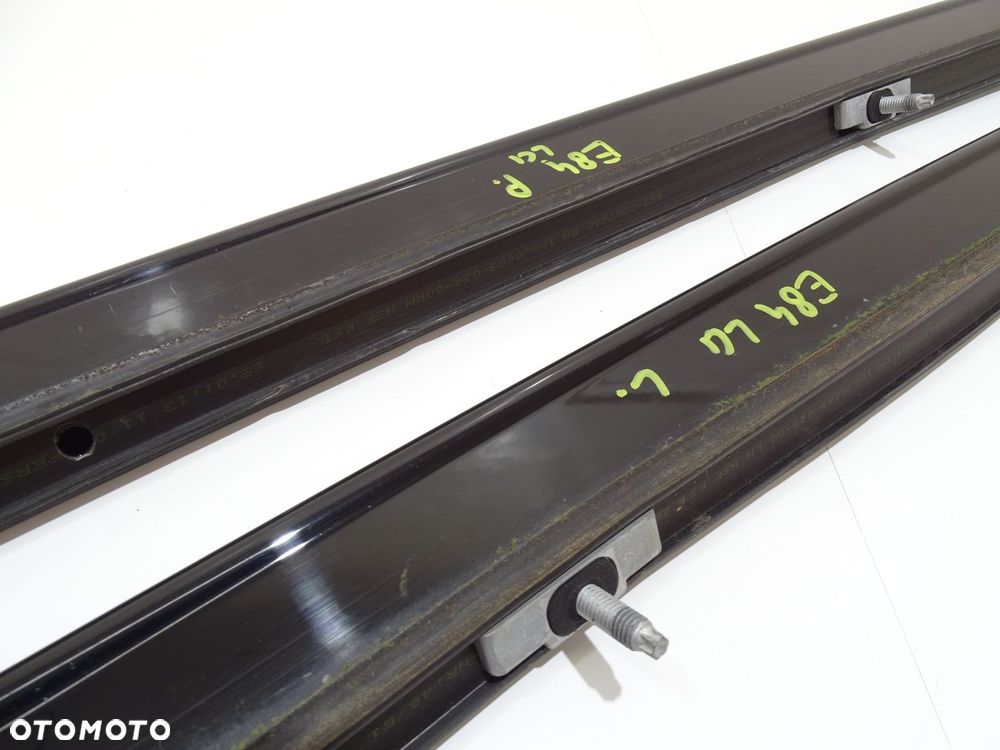 RELINGI DACHOWE BMW X1 E84 LIFT KOMPLET POŁYSK - 7
