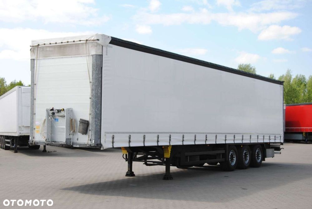 Schmitz Cargobull SCS kurtyna, podnoszona oś - 6