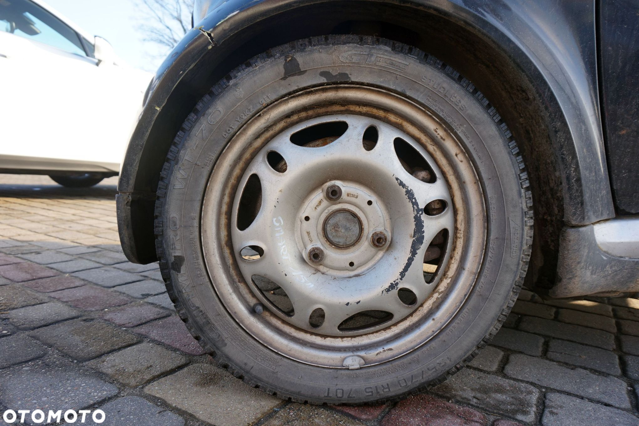 KOŁA FELGI STALOWE FORTWO I 450 15 3X112 15 3x112 15 3X112 SMART - 5