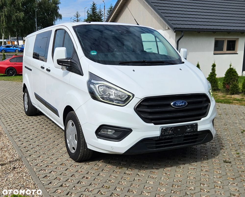 Ford Transit Custom 2.0d 170KM L2 Long 6 osobowy brygadówka bogate wyposażenie - 19