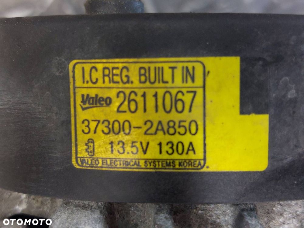 ALTERNATOR HYUNDAI I30 I 1.6 CRDI 37300-2A850 ID: 237126 - 5