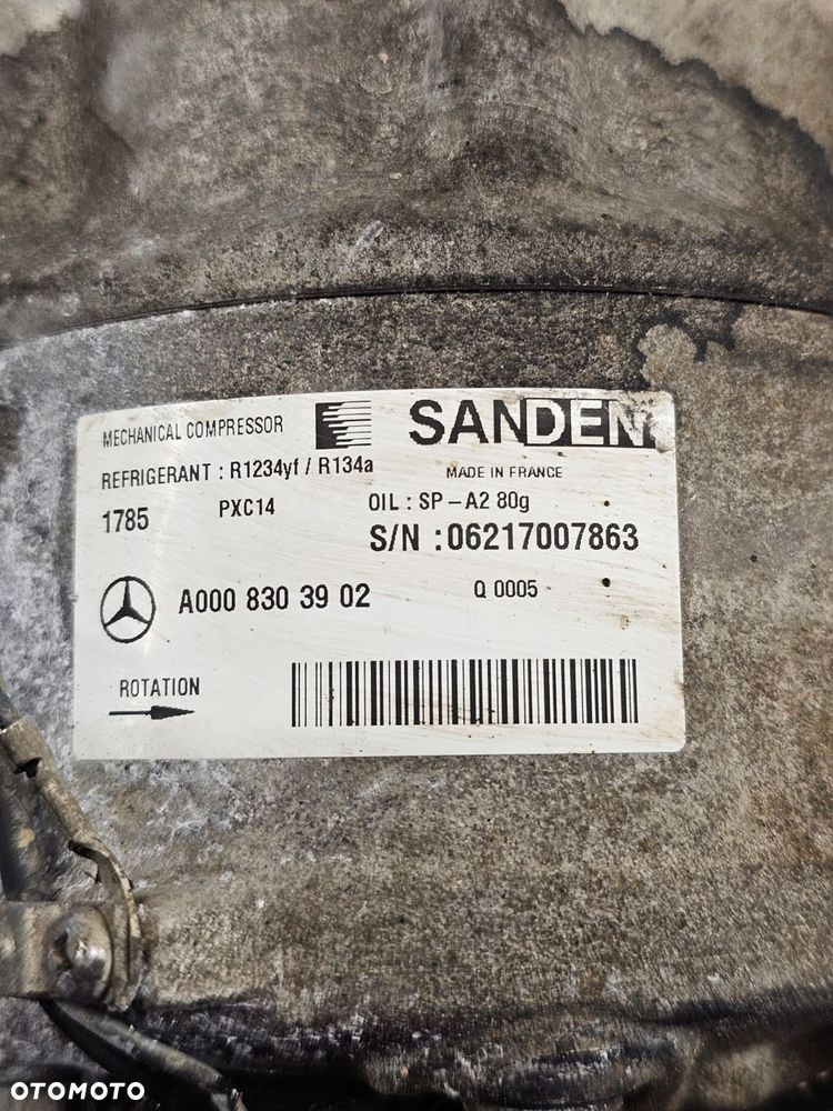 mercedes w205 w253 sprężarka klimatyzacji a0008303902 - 6