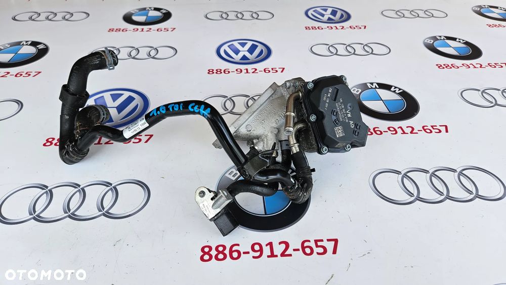VW Golf VII 7 1.6 TDI 105 KM CLH CLHA przepustnica 04L128063H przewód wody 04L121064C czujnik ciśnienia 04L906051B - 1