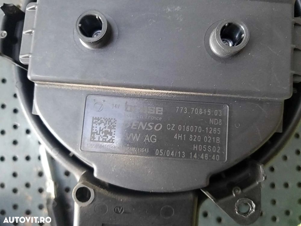 Aeroterma ventilator habitaclu 3.0 tdi audi a6 c7 4g 7737081503 4h1820021b - 3