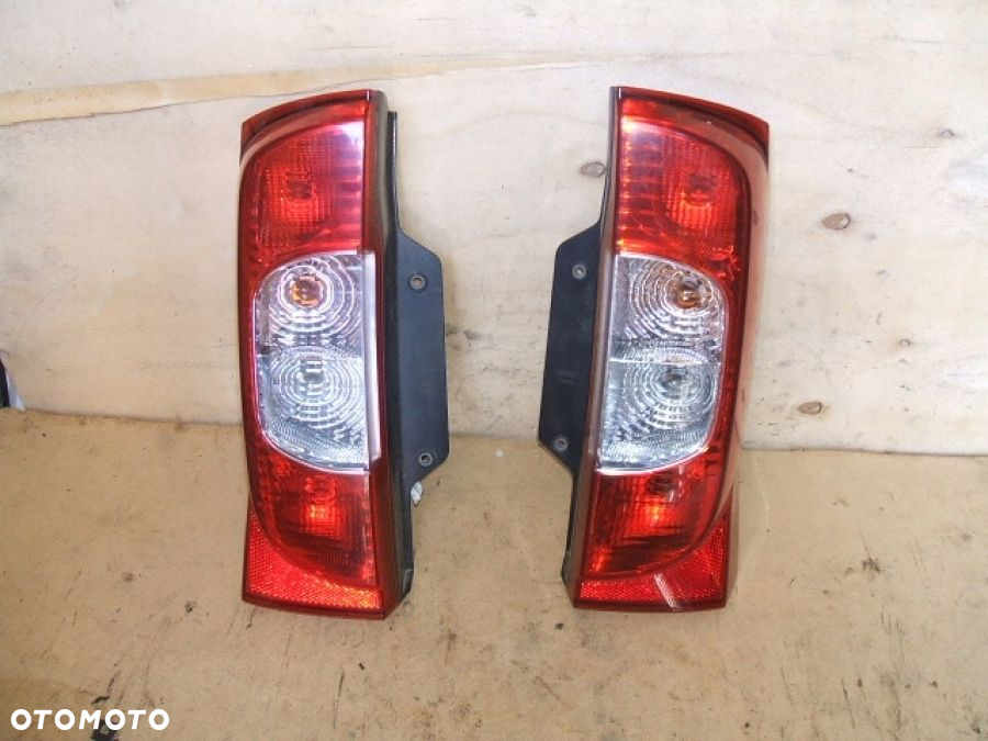FIORINO QUBO NEMO BIPPER LAMPA TYŁ TYLNA prawa lewa + WKŁAD LAMPY - CAŁA - 3