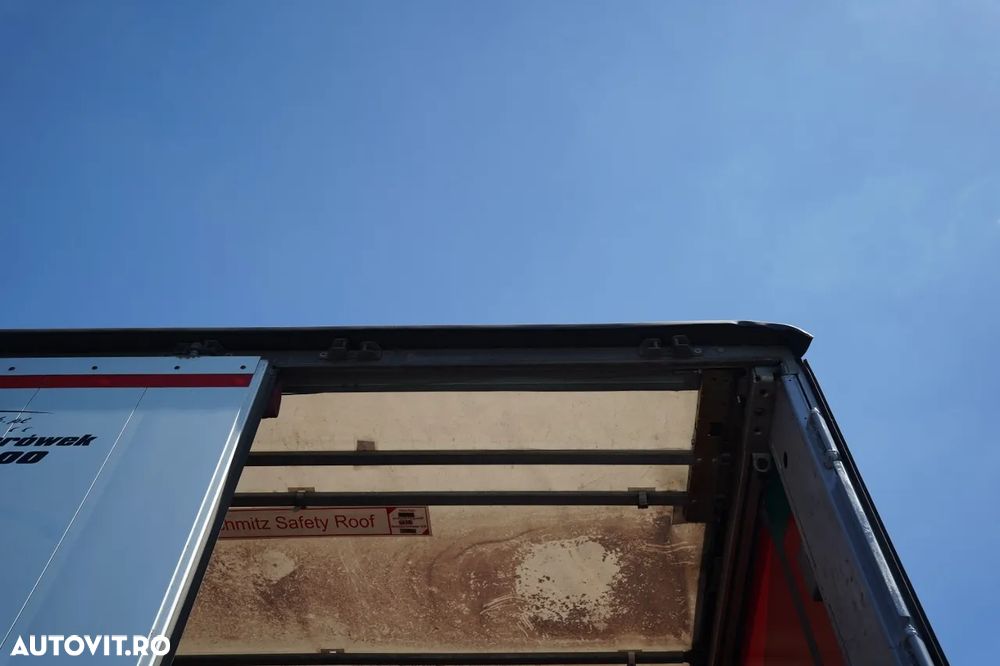 Schmitz Cargobull CORTINĂ / AXĂ RIDICATĂ / ACOPERIȘ RIDICAT / CONTENIER PENTRU PALEȚI - 16