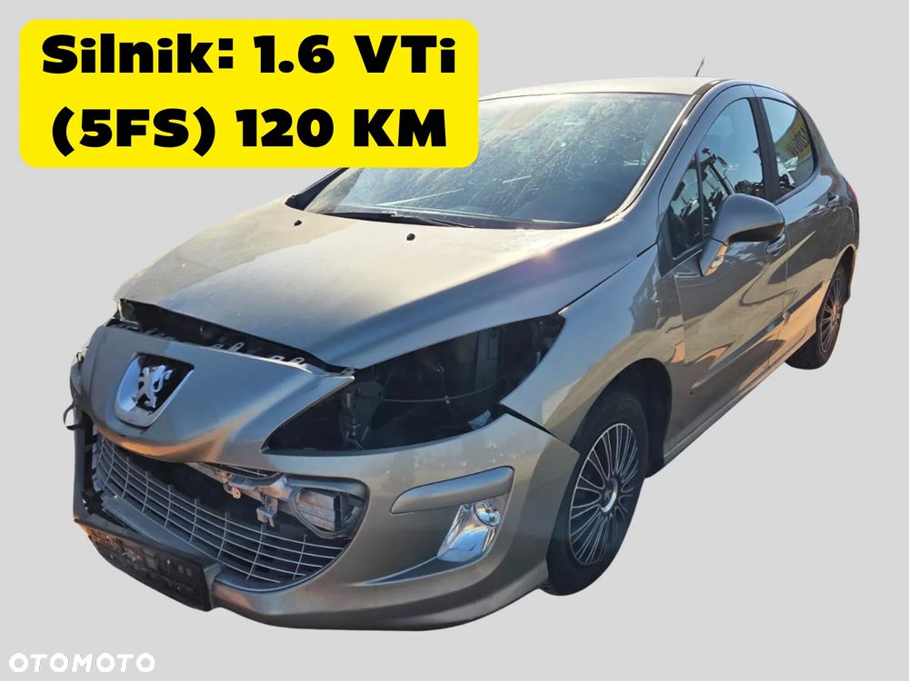 Peugeot 308 2010 Silnik 1.6 VTi (5FS) 120 KM (88 kW) Na części silnik, drzwi, klapa bagażnika, zderzak, lampa - 2