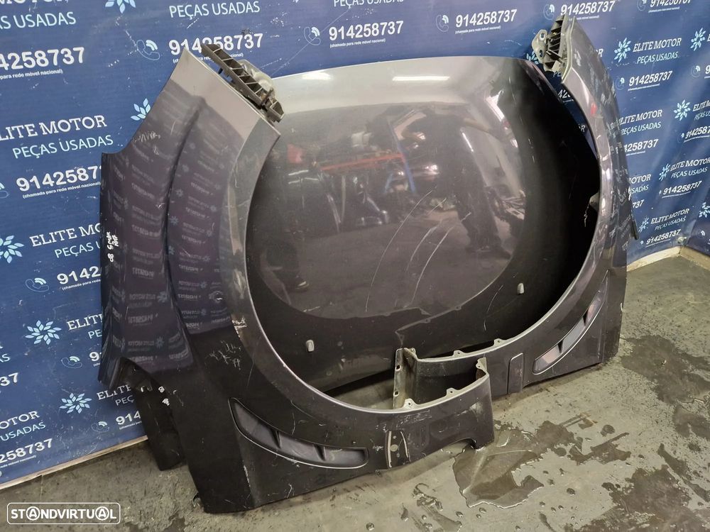 Frente completa usada FORD S-MAX 2.0 TDCI capot parachoques oticas guardalamas - 9