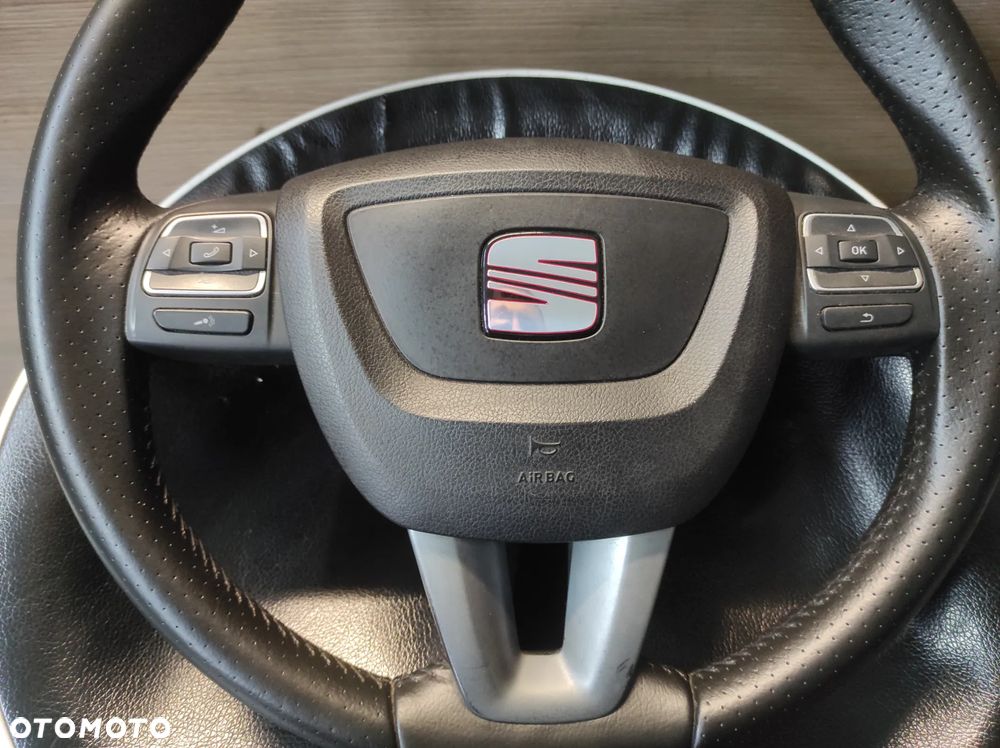 KIEROWNICA SKÓRZANA SKÓRA MULTIFUNKCJA AIR BAG SEAT LEON 2 LIFT ALTEA LIFT ALTEA XL LIFT TOLEDO 3 LIFT WYSYŁKA !!!! - 2