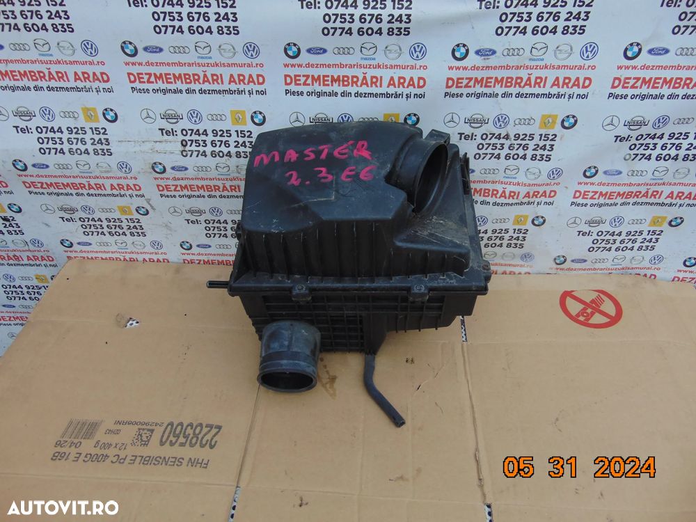 Carcasa filtru aer Renault Master 2.3 euro 6 Opel movano cod 165008632r nissan nv400 - 1