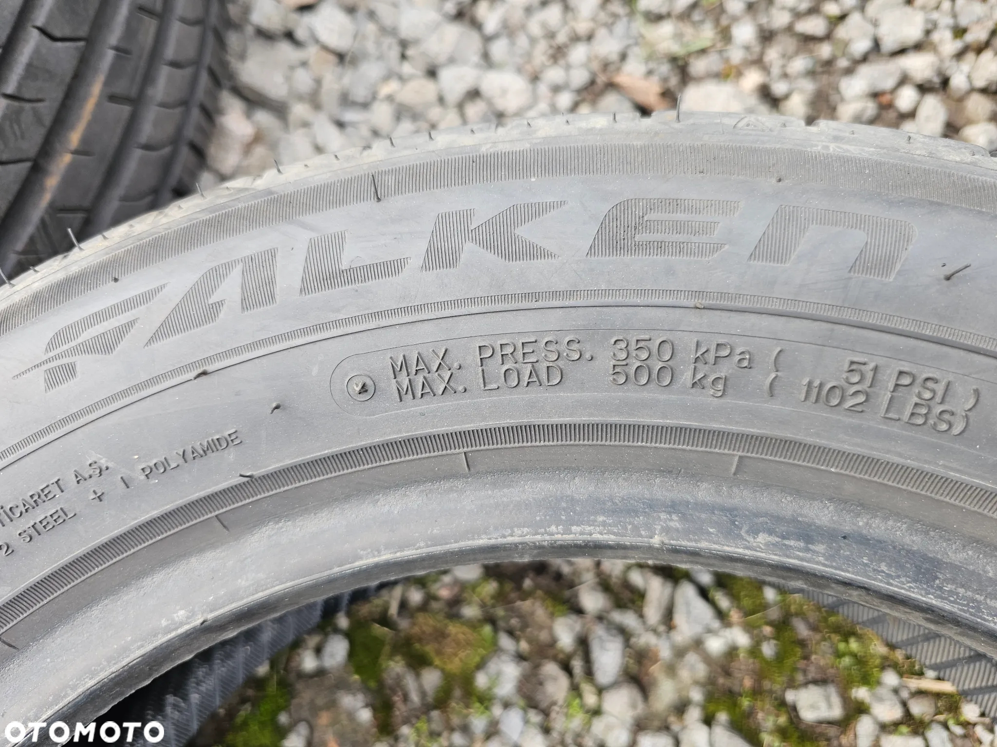 FALKEN 185/60R15 84T SINCERA SN110 (1szt.) (1x5,5) (DOT: 1x0420) L707 - 2