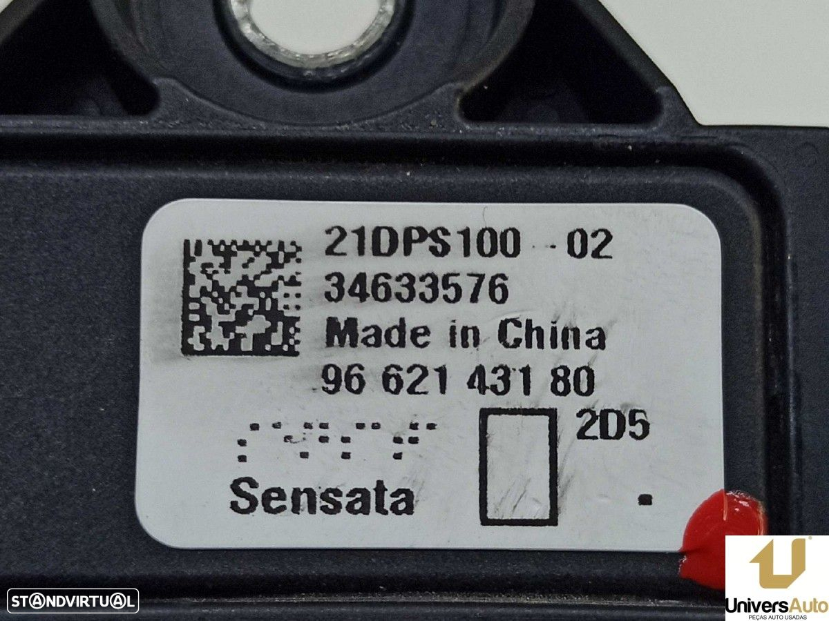 SENSOR DE PRESSÃO CITROEN DS3 STYLE - 6