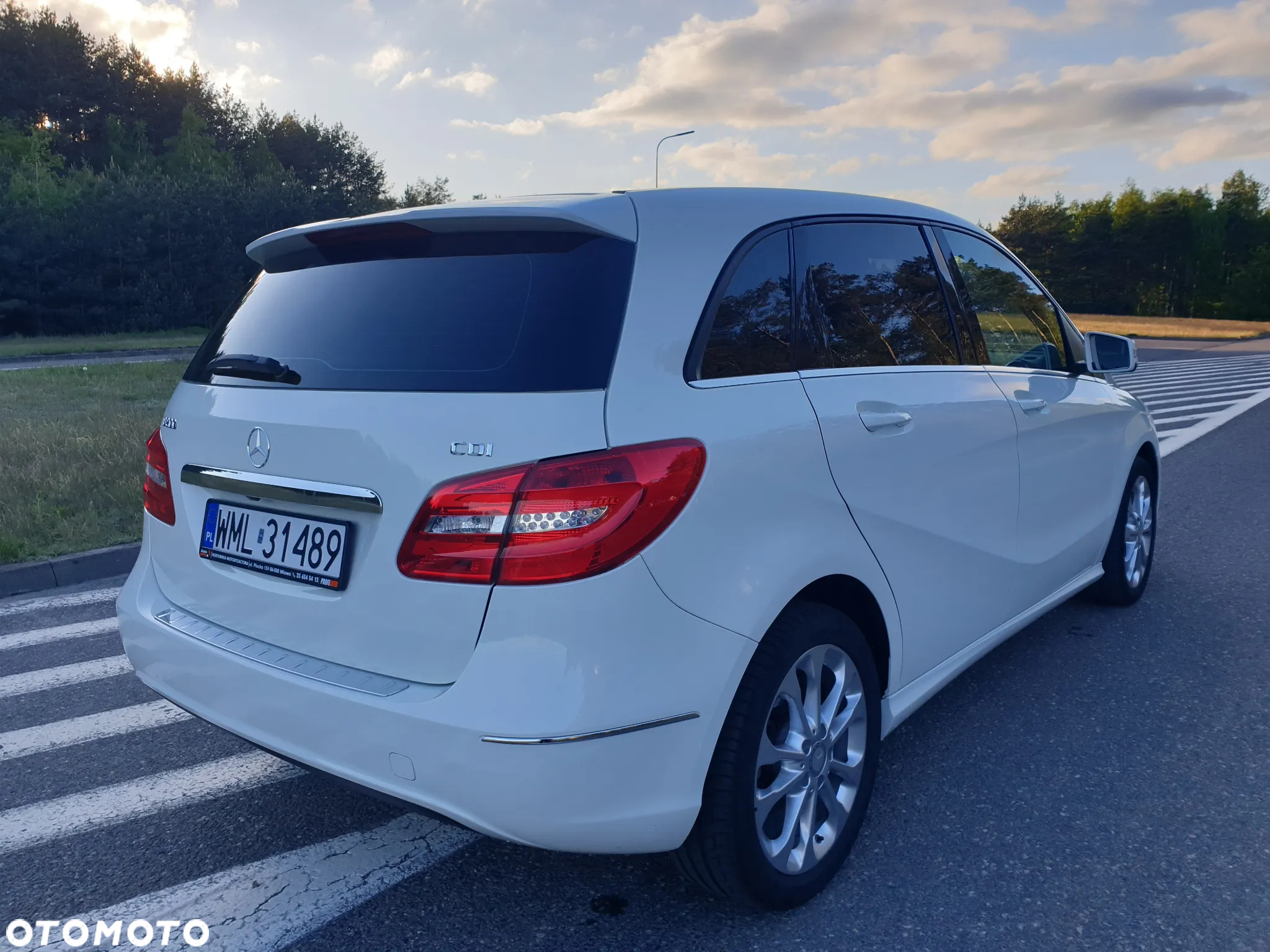 Mercedes-Benz Klasa B 200 CDI (BlueEFFICIENCY) 7G-DCT - 8