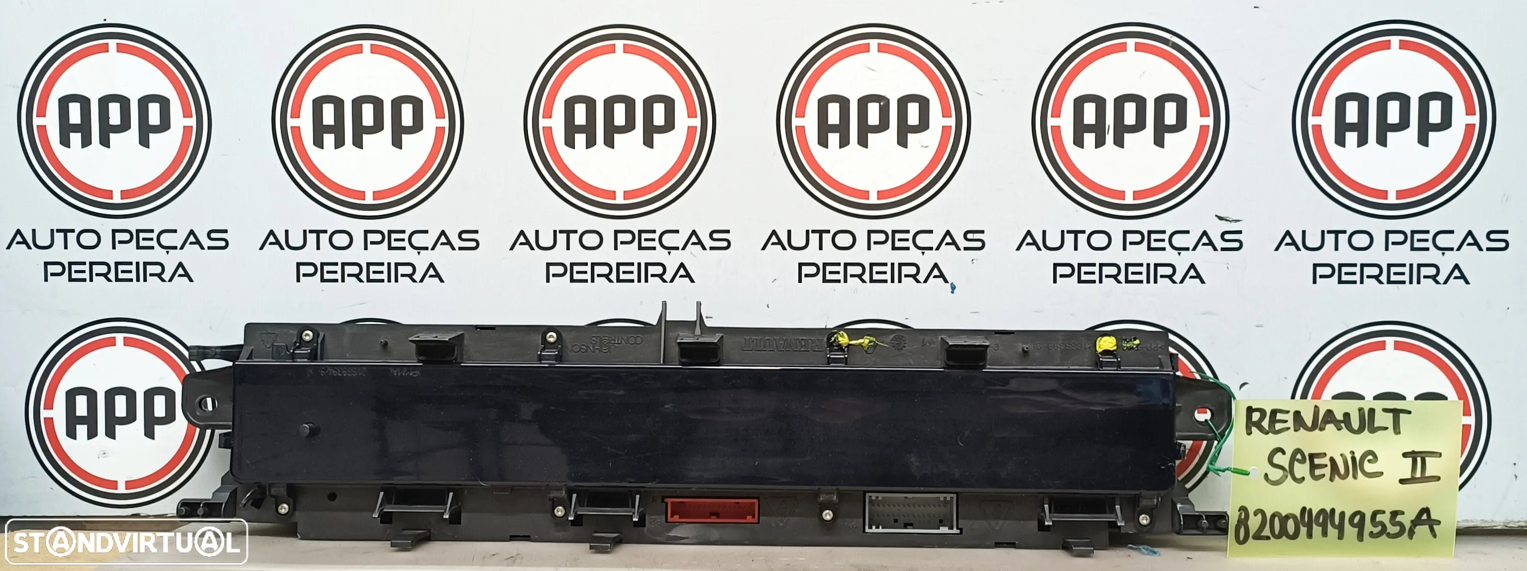 Quadrante Renault Scenic 2, referência 820078774A,  8200704463A, 8200494955A . - 2