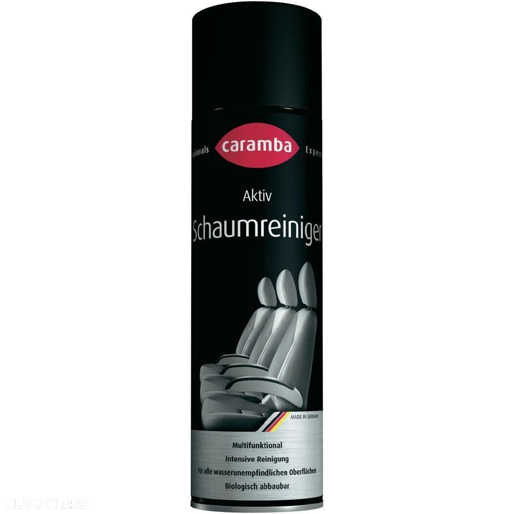 Spray curatat tapiteria Caramba pentru curatat mochete si scaune spuma activa, 500ml - 1