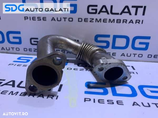 Teava Conducta Racord EGR Racitor Gaze Seat Toledo 4 1.6 TDI CAYB CAYC CLNA 2013 - 2015 Cod 03P131521B - 4