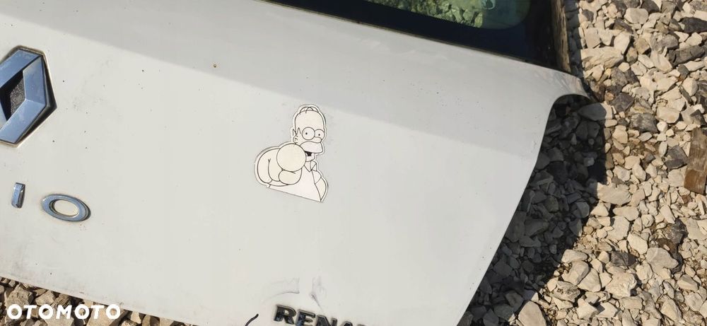 KLAPA TYŁ RENAULT CLIO III 3D 05- OV369 DV369 - 4