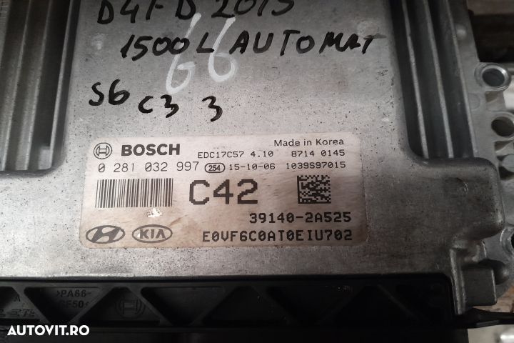 Calculator motor ECU 39140-2A525 / 0281032997 39140-2A525 / 028103299 - 2