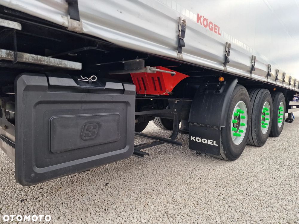 Kögel FIRANKA - SAF - OŚ PODNOSZONA - JAK NOWA - MAŁY PRZEBIEG - 7