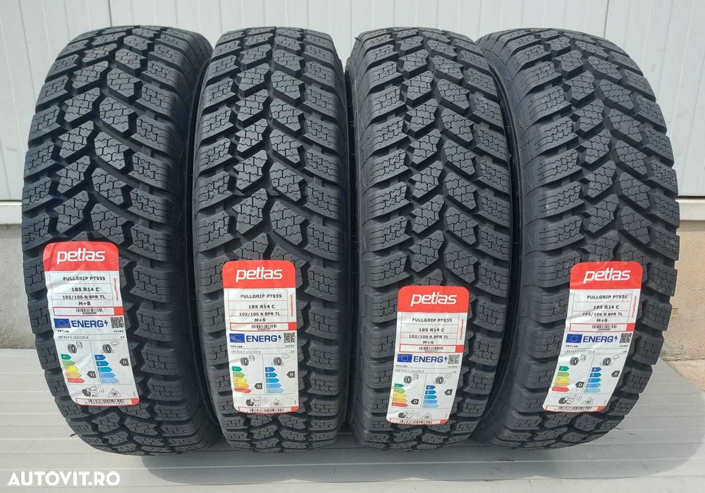 185 R14C, (185/80 R14C), 102R, PETLAS, Anvelope de iarna M+S - 1