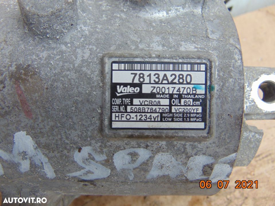 Compresor clima Mitsubishi space star 1.0 euro 5 dezmembrez - 2