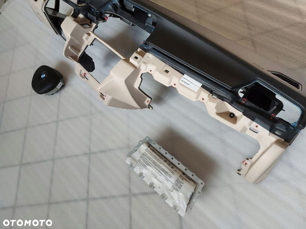 DESKA ROZDZIELCZA BMW F10 F11 KONSOLA AIRBAG - 4