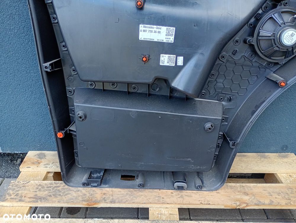 boczek drzwi przedni prawy przód tapicerka mercedes sprinter w907 w910 A9077203500 - 6