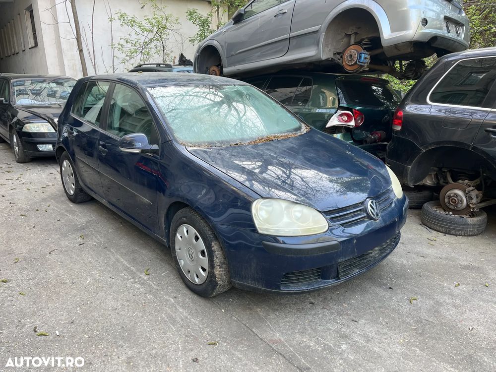 Bara fata completa VW Volkswagen Golf 5 albastru LA5G 2006 - 2