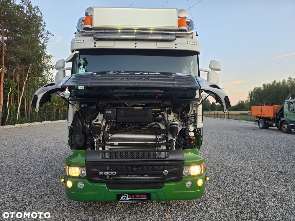 Scania R500 V8 /Pusher/ACC/SCC/RETARDER/OŚ Skrętna i Podnoszona - 31